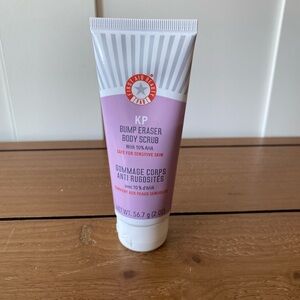 NEW First Aid Beauty KP Bump Eraser Body Scrub 2 oz AHA Exfoliating Travel Size